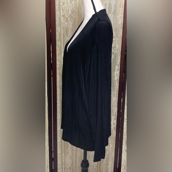 2 PC CITIKNITS BLACK TANK TOP & CARDIGAN - SZ XL/1X - Picture 7 of 9